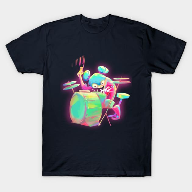 Drummer T-Shirt by apisasip